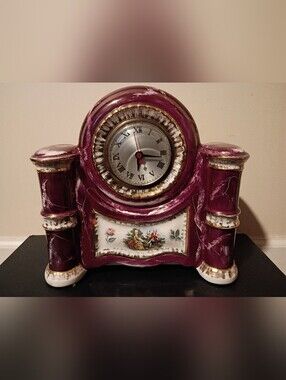 Beautiful Vintage Lanshire Electric Mantle Clock